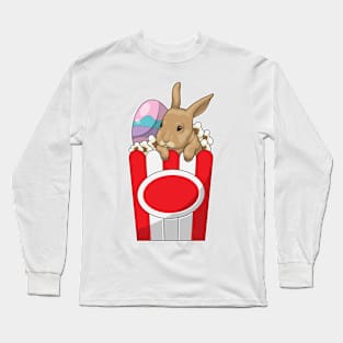 Bunny Easter Easter egg Popcorn Long Sleeve T-Shirt